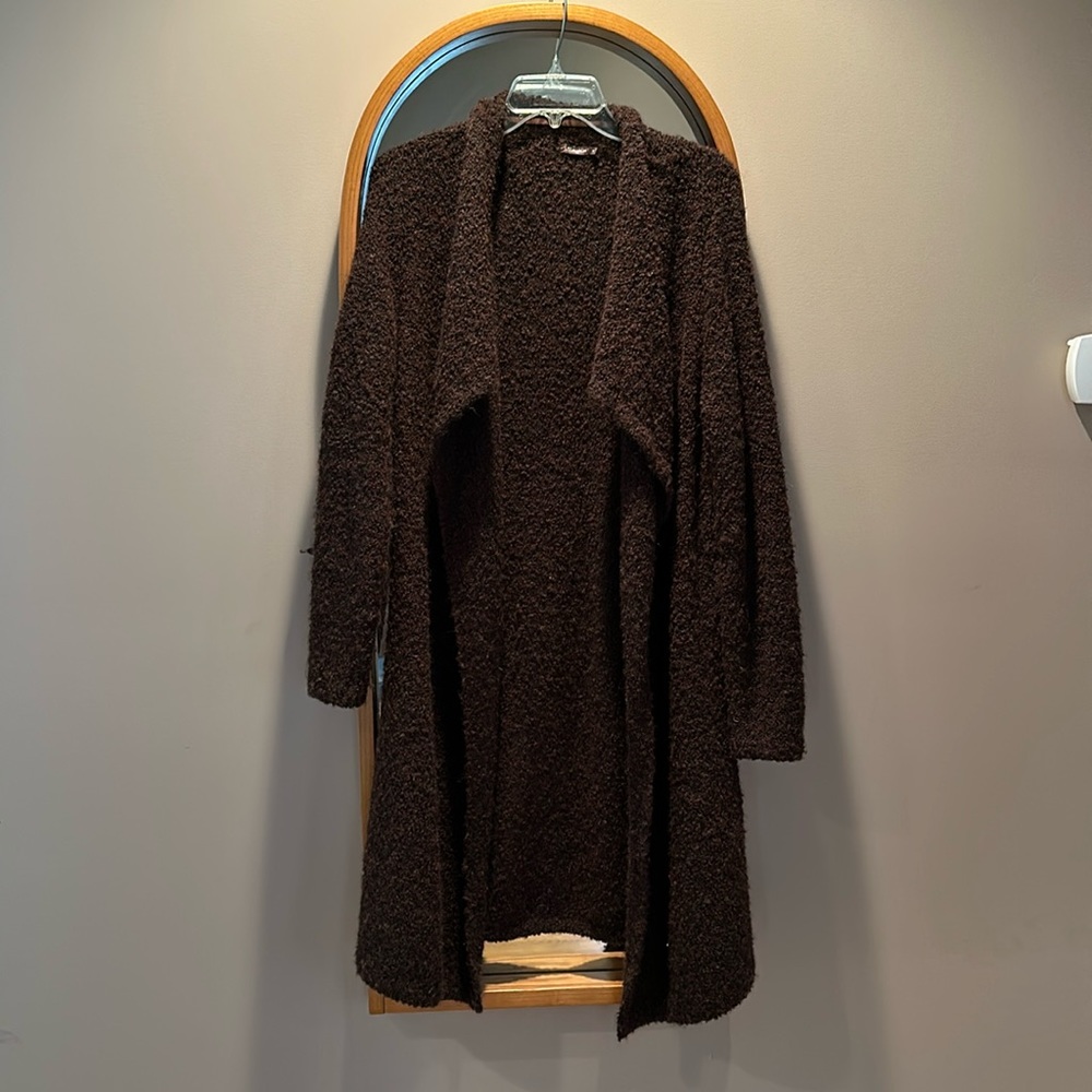 J. McLaughlin brown duster cardigan